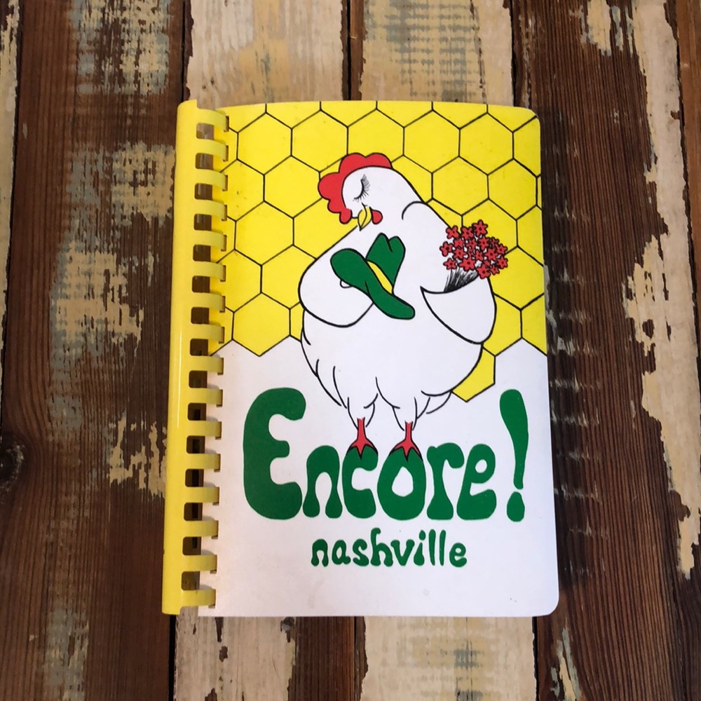 Encore Nashville cookbook